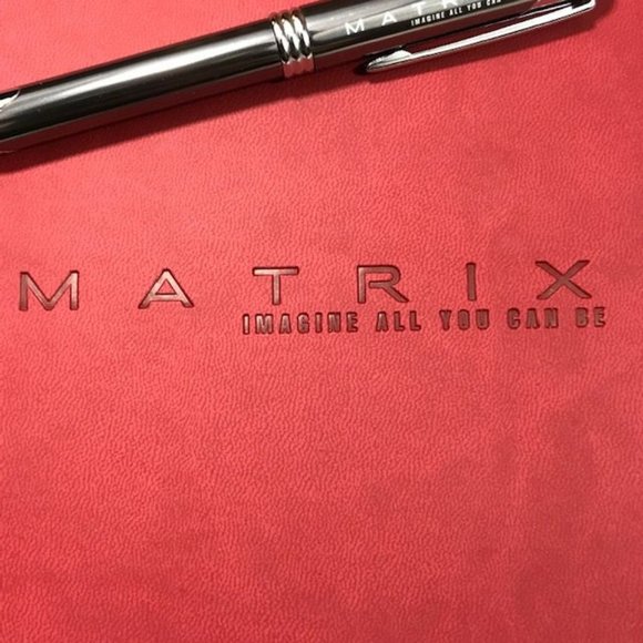 NWOT Castelli Red Italian Genuine Leather MATRIX Imagine All You Can Be Journal - Picture 3 of 10